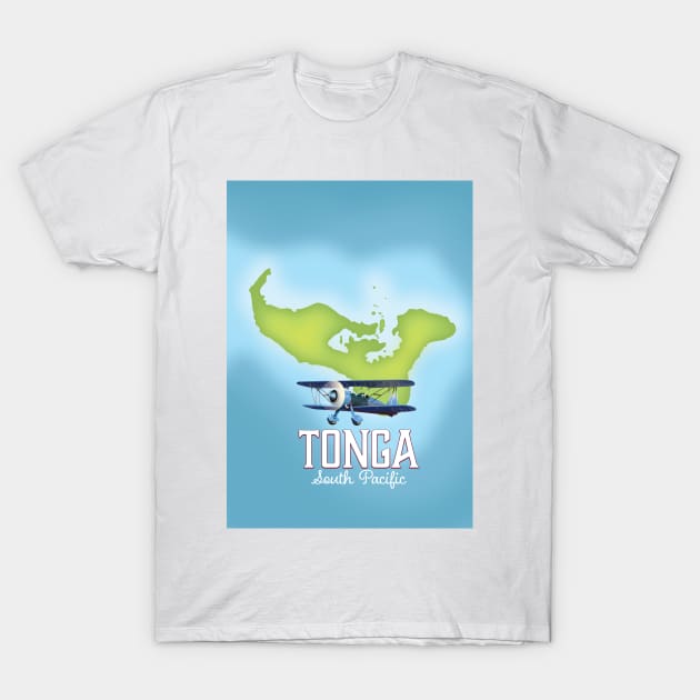 Tonga T-Shirt by nickemporium1